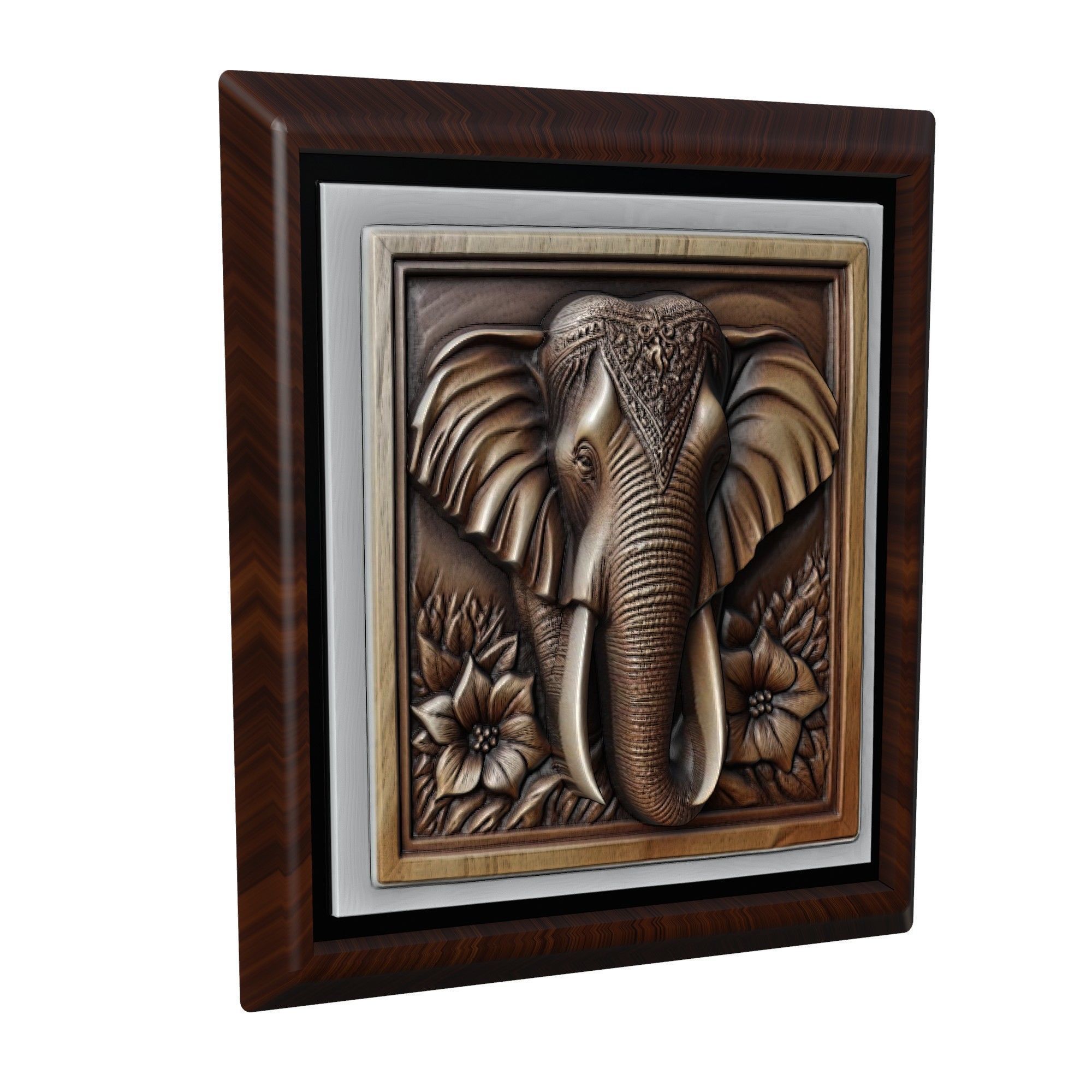 Elephant Animal 3D print model_1