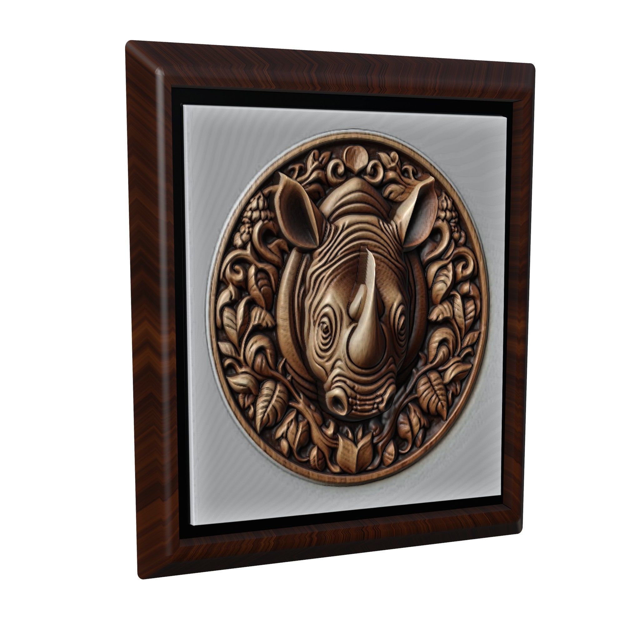 Rhinoceros Animal 3D print model_1