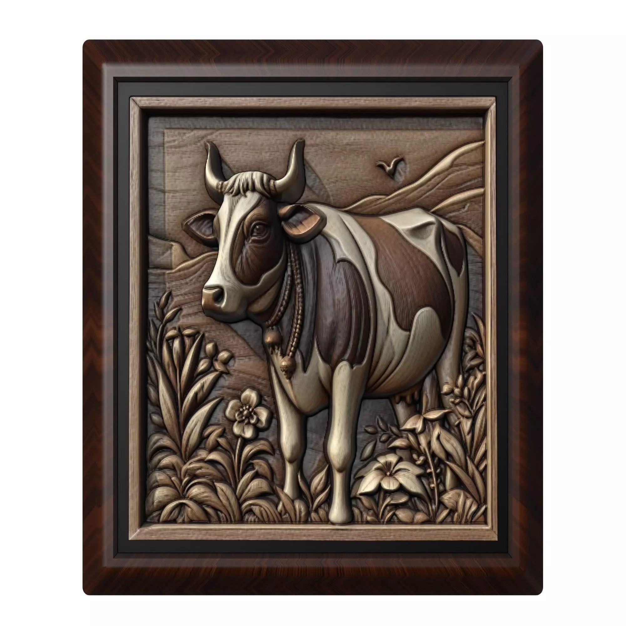 Cow Animal 3D print model_0