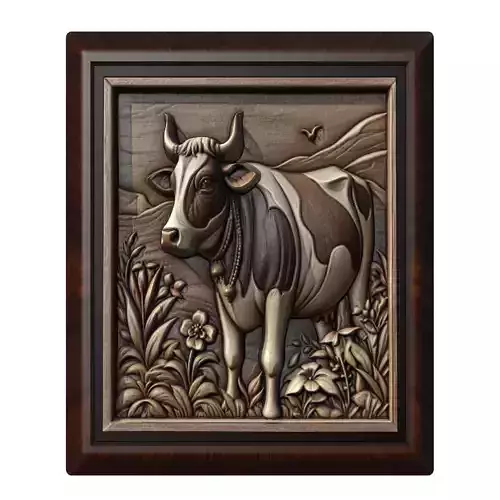 Cow Animal 3D print model