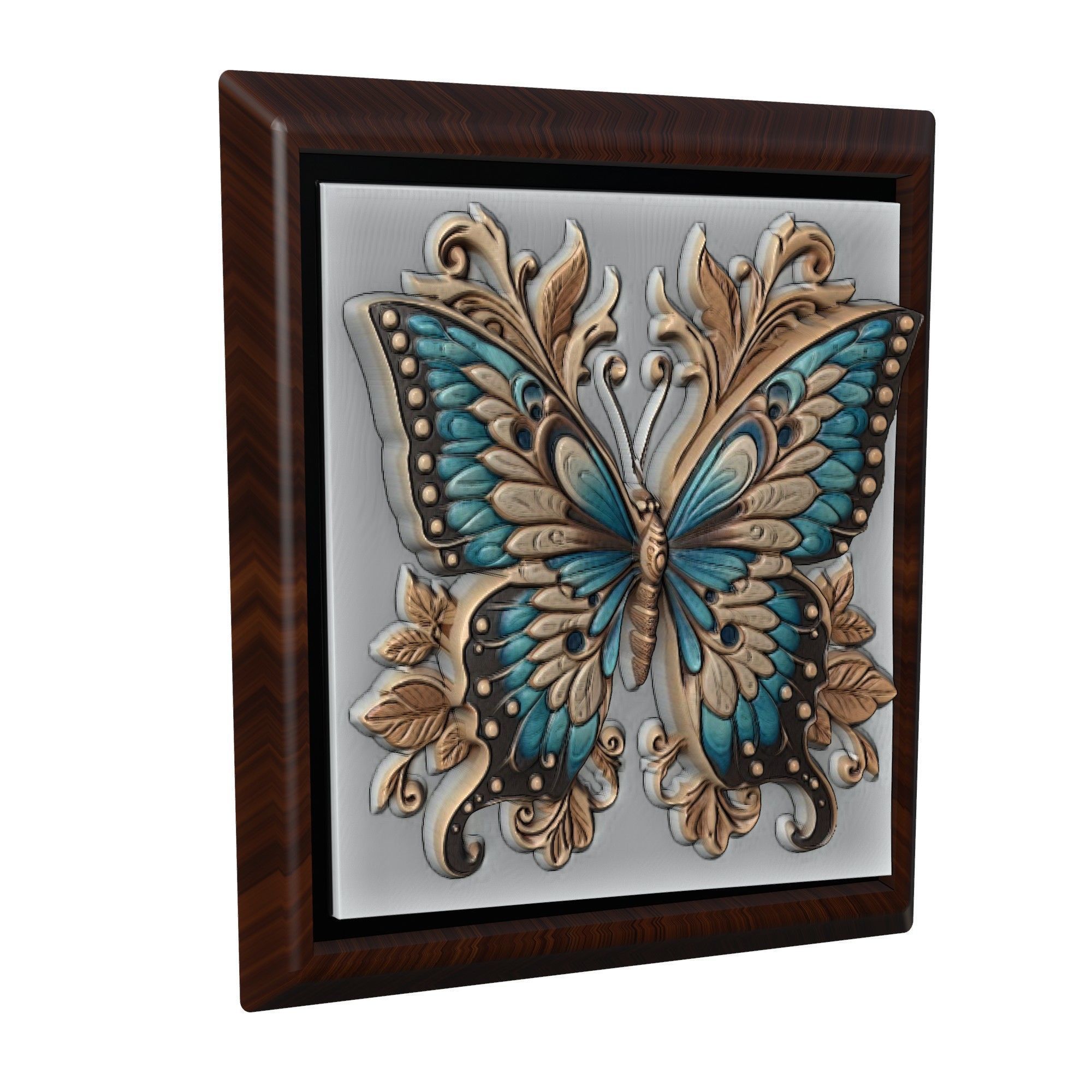 Butterfly Animal 3D print model_1