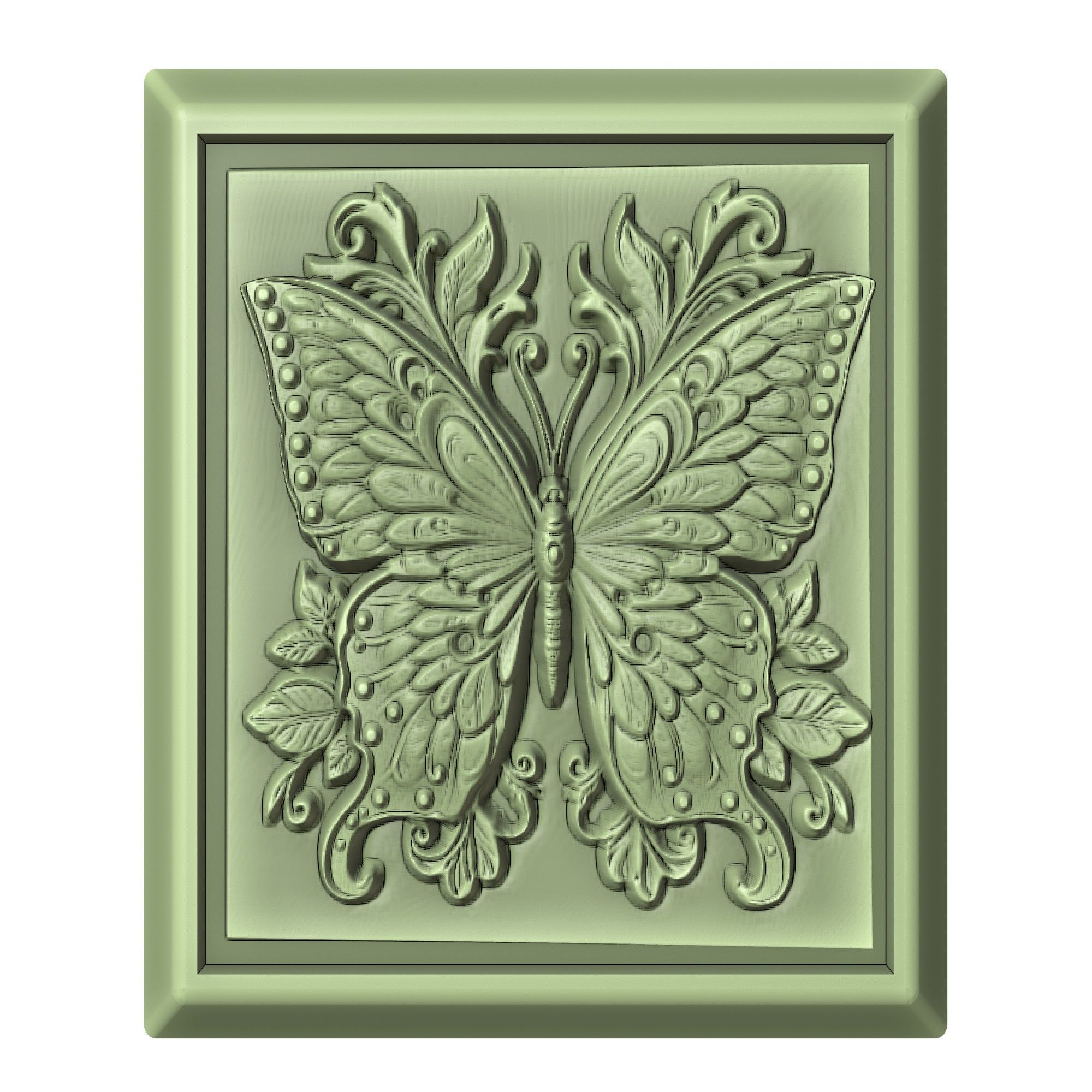 Butterfly Animal 3D print model_2