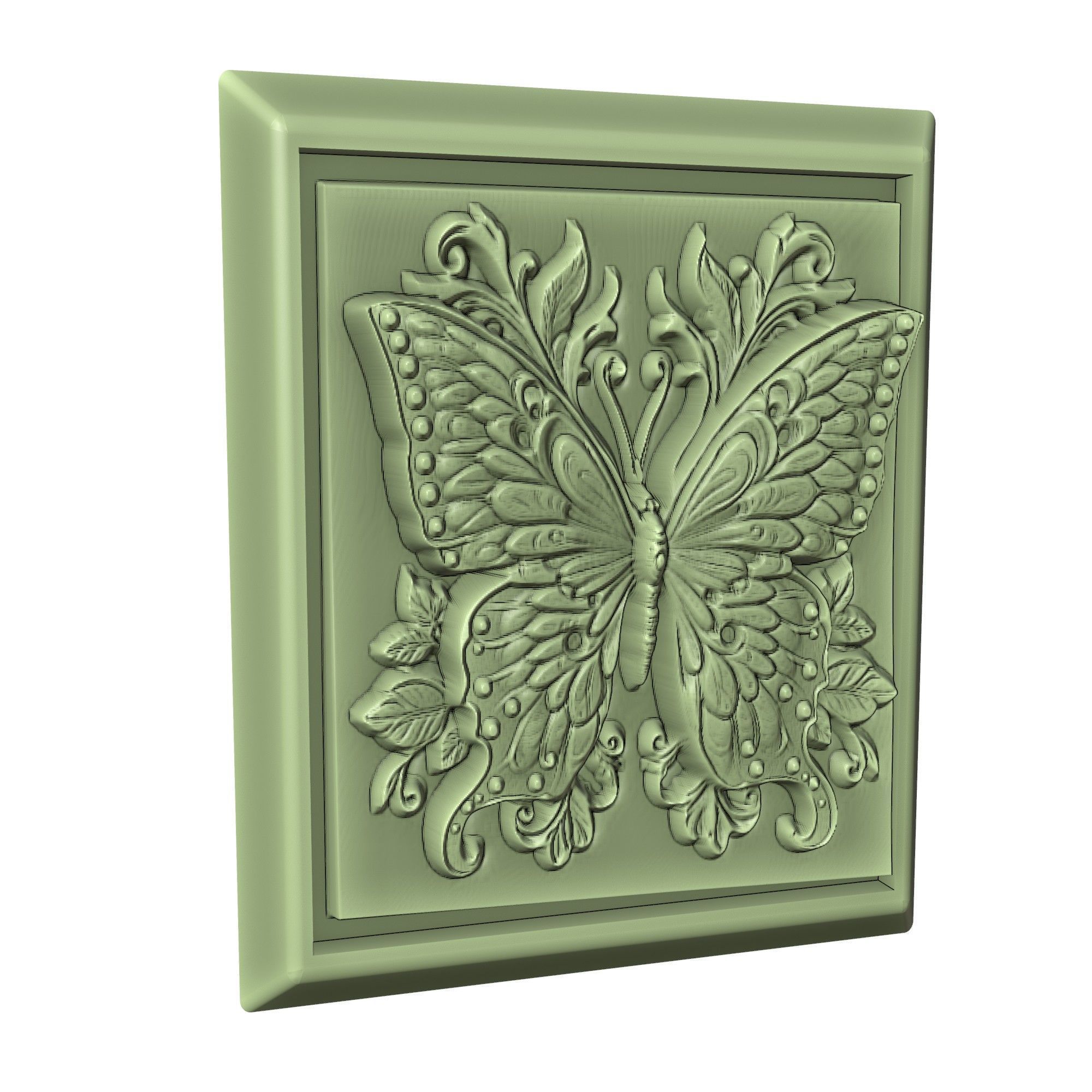 Butterfly Animal 3D print model_3