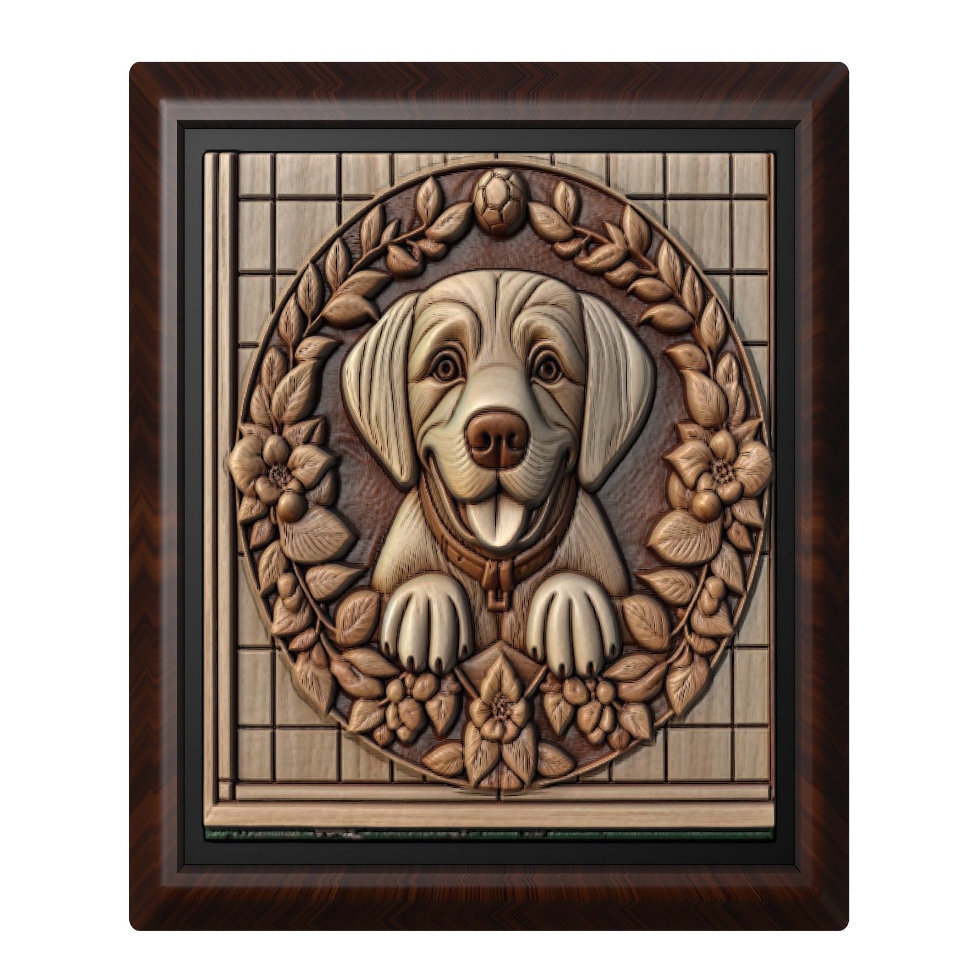 Dog Animal 3D print model_1