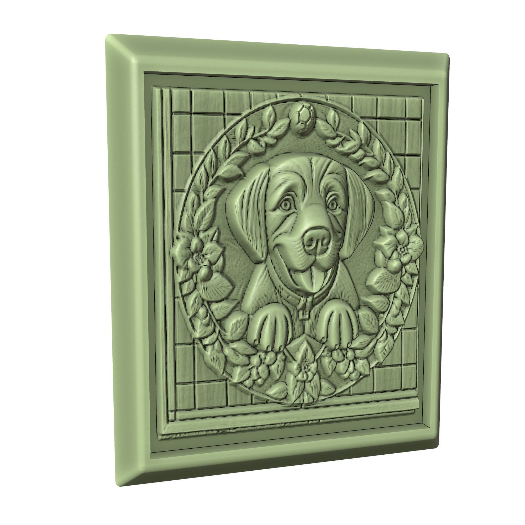 Dog Animal 3D print model_2