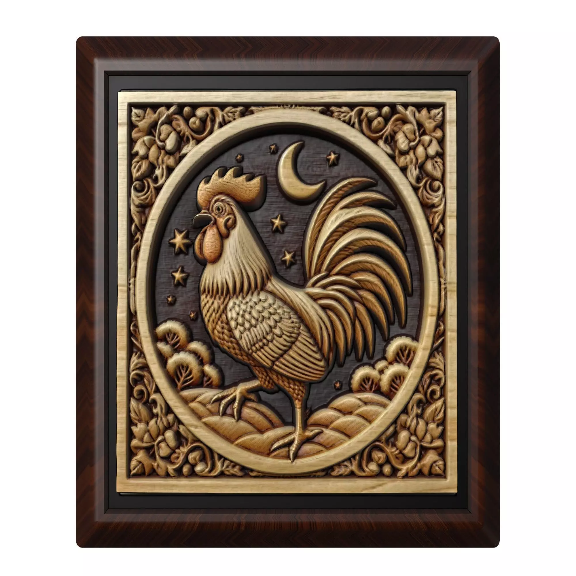 Chicken Animal 3D print model_0