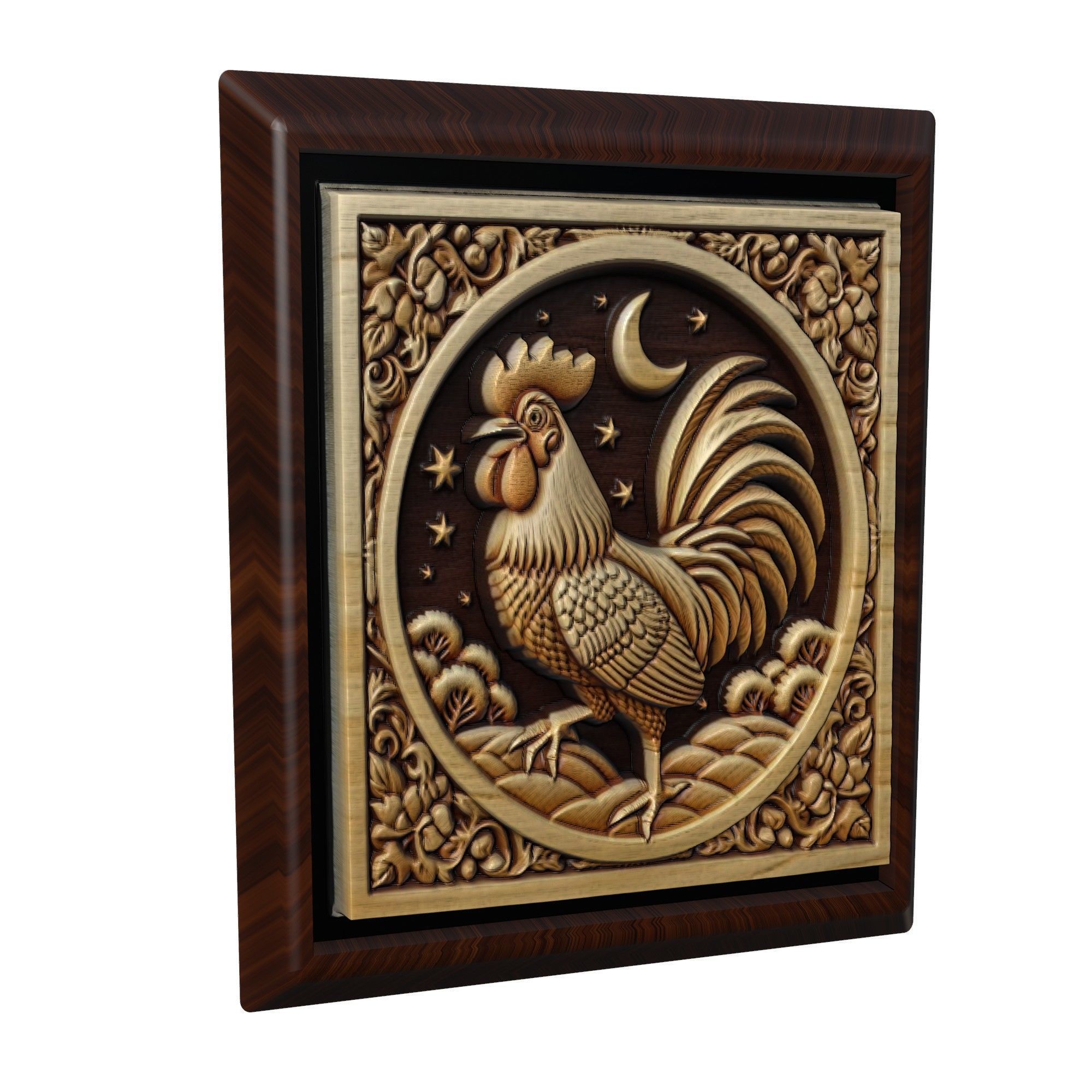 Chicken Animal 3D print model_1