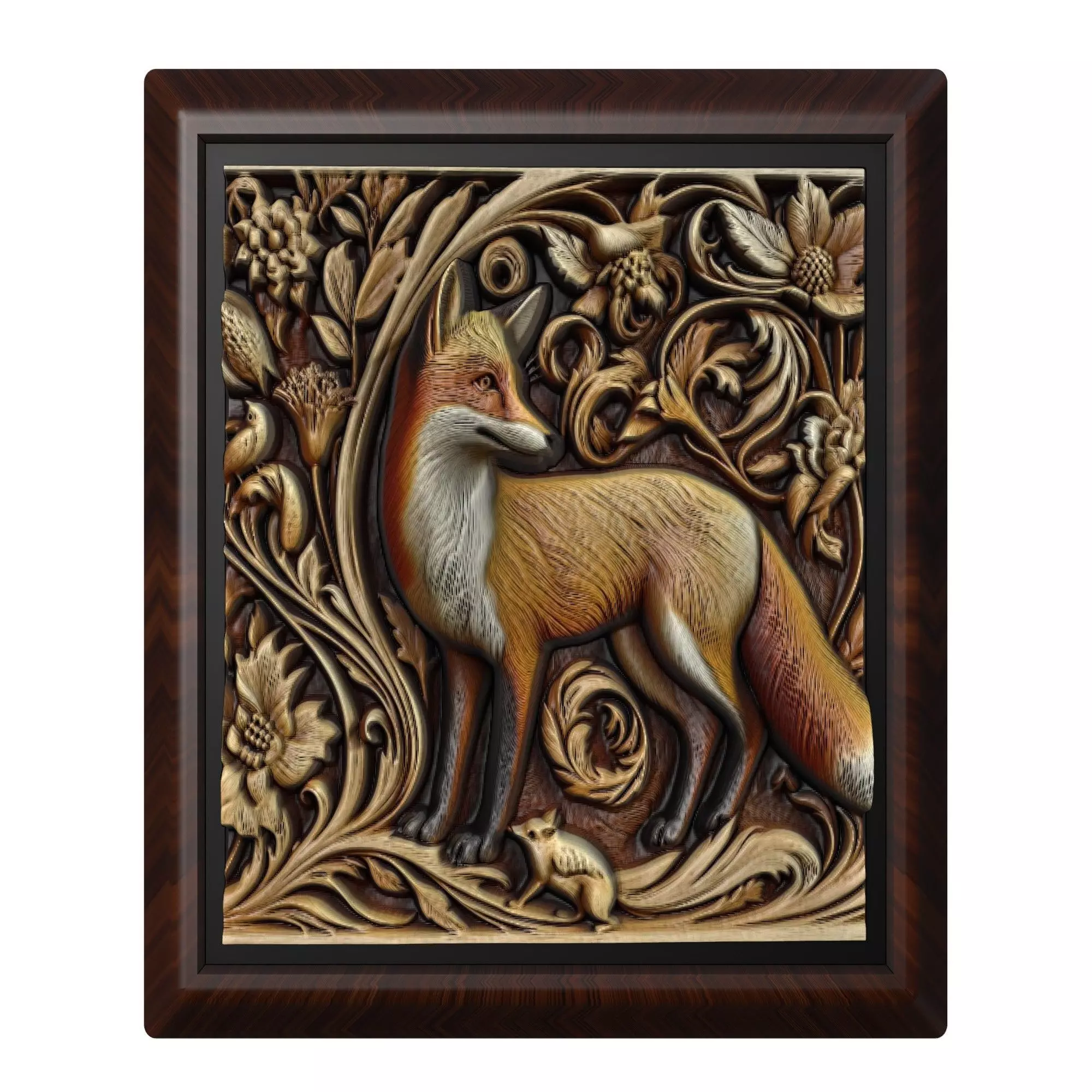 Fox Animal 3D print model