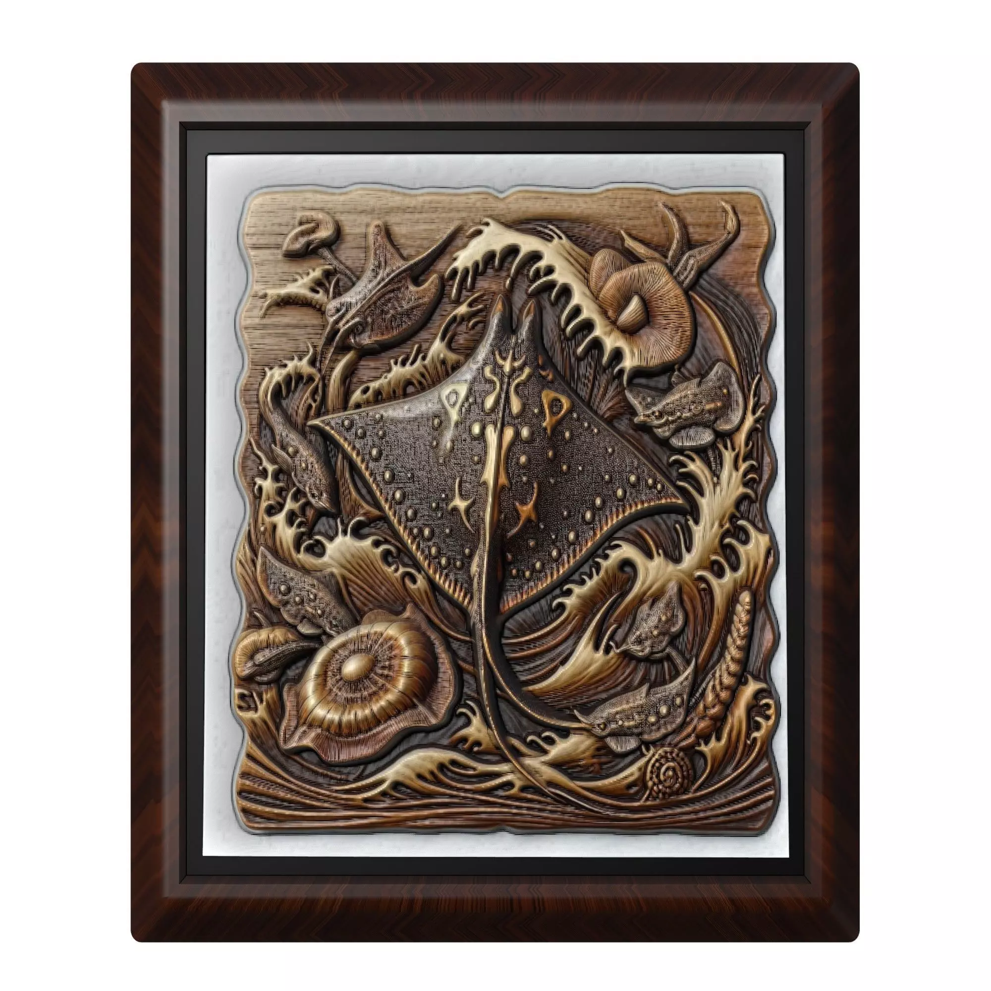 Stingray Animal 3D print model
