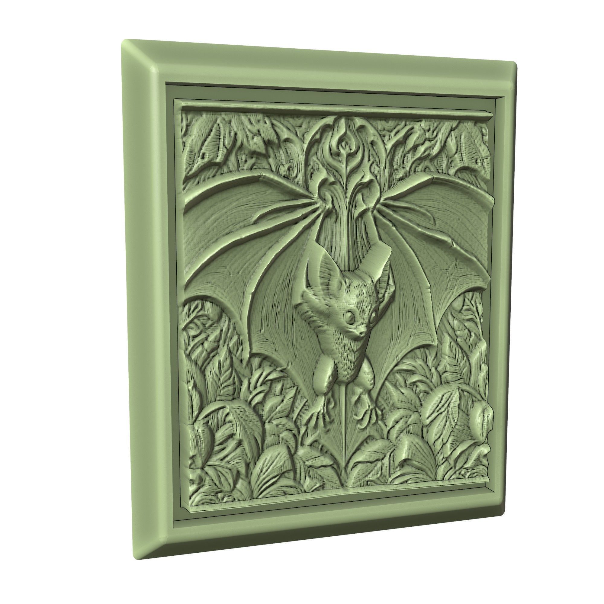 Bat Animal 3D print model_3