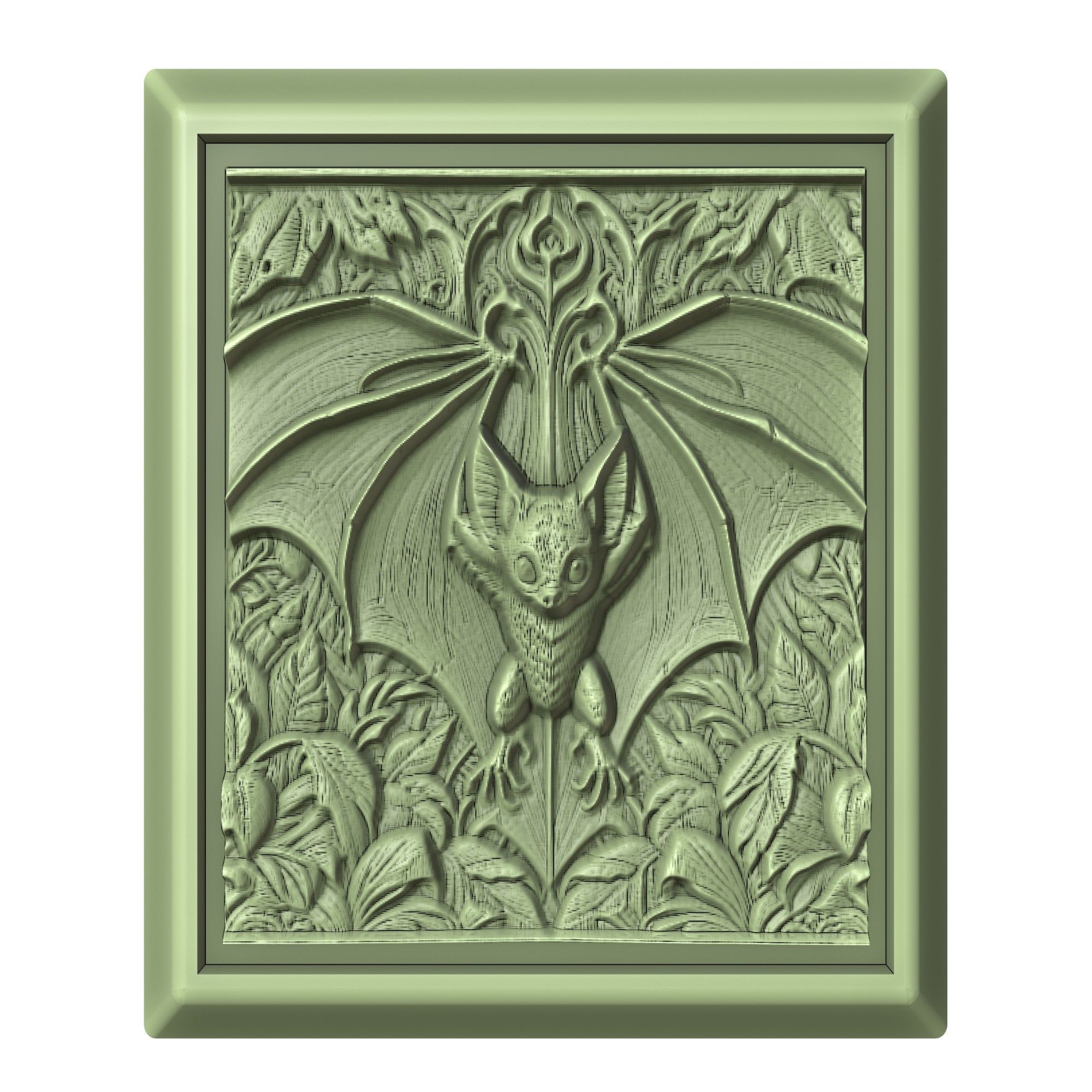 Bat Animal 3D print model_2