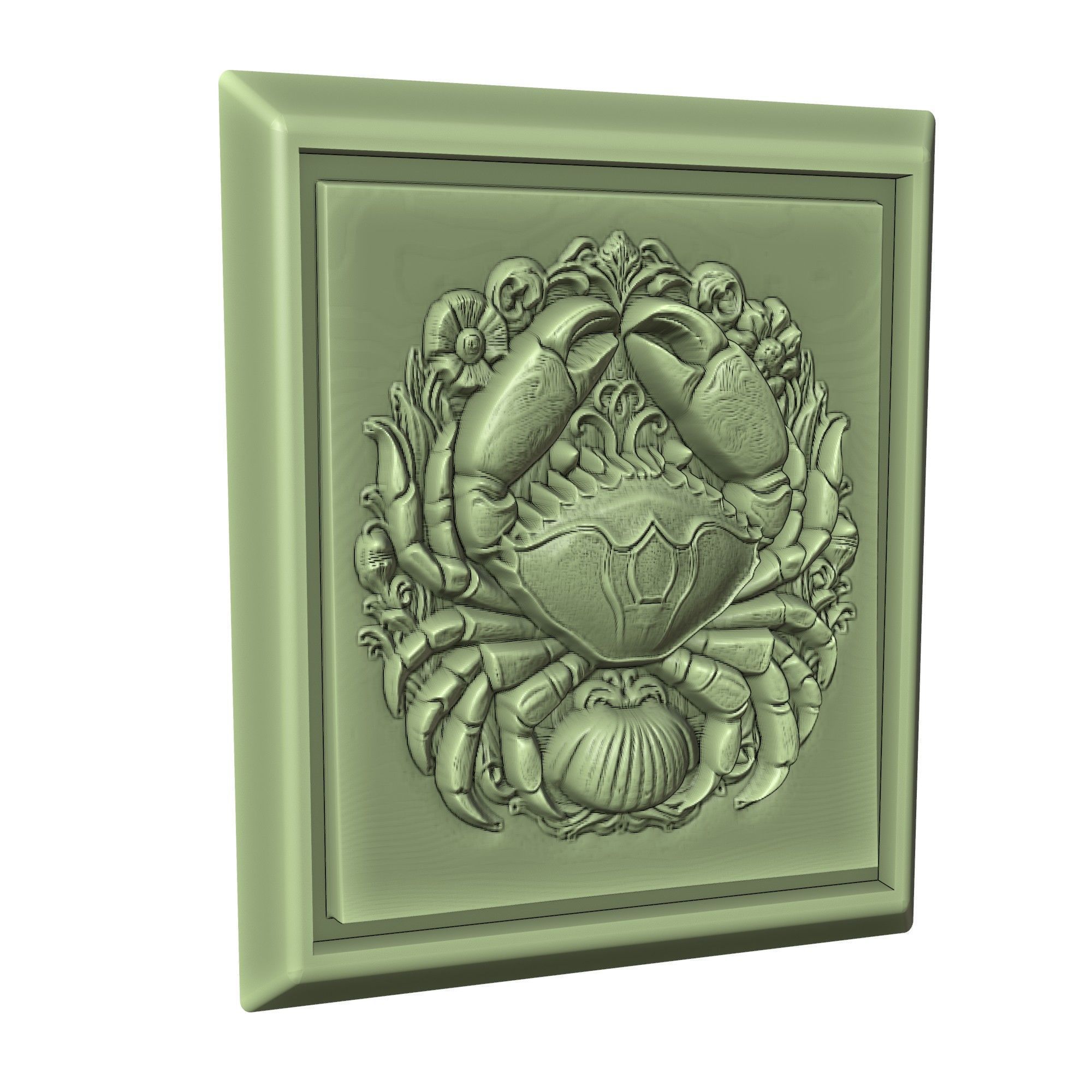 Crab Animal 3D print model_3