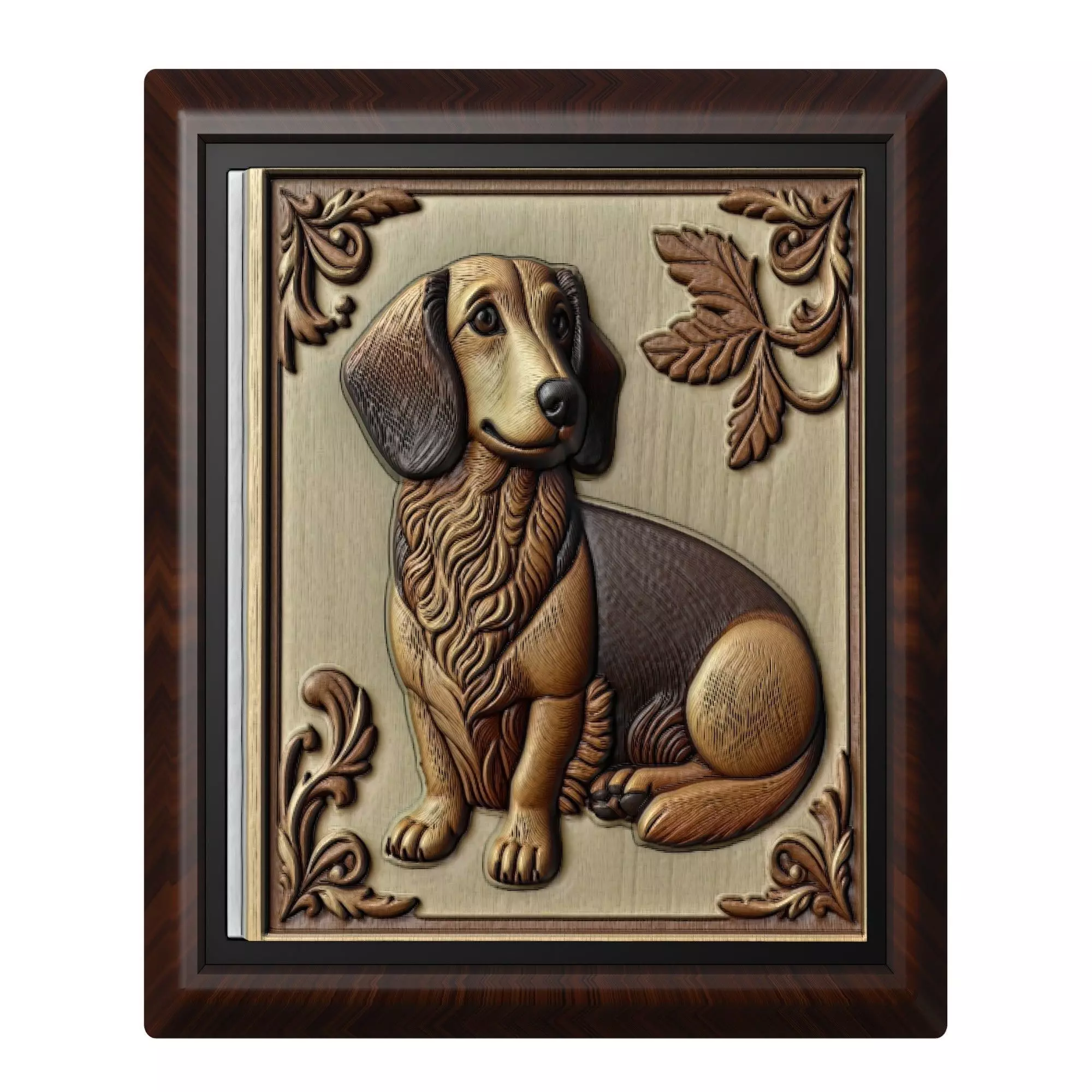 Dog Dachshund Animal 3D print model_0
