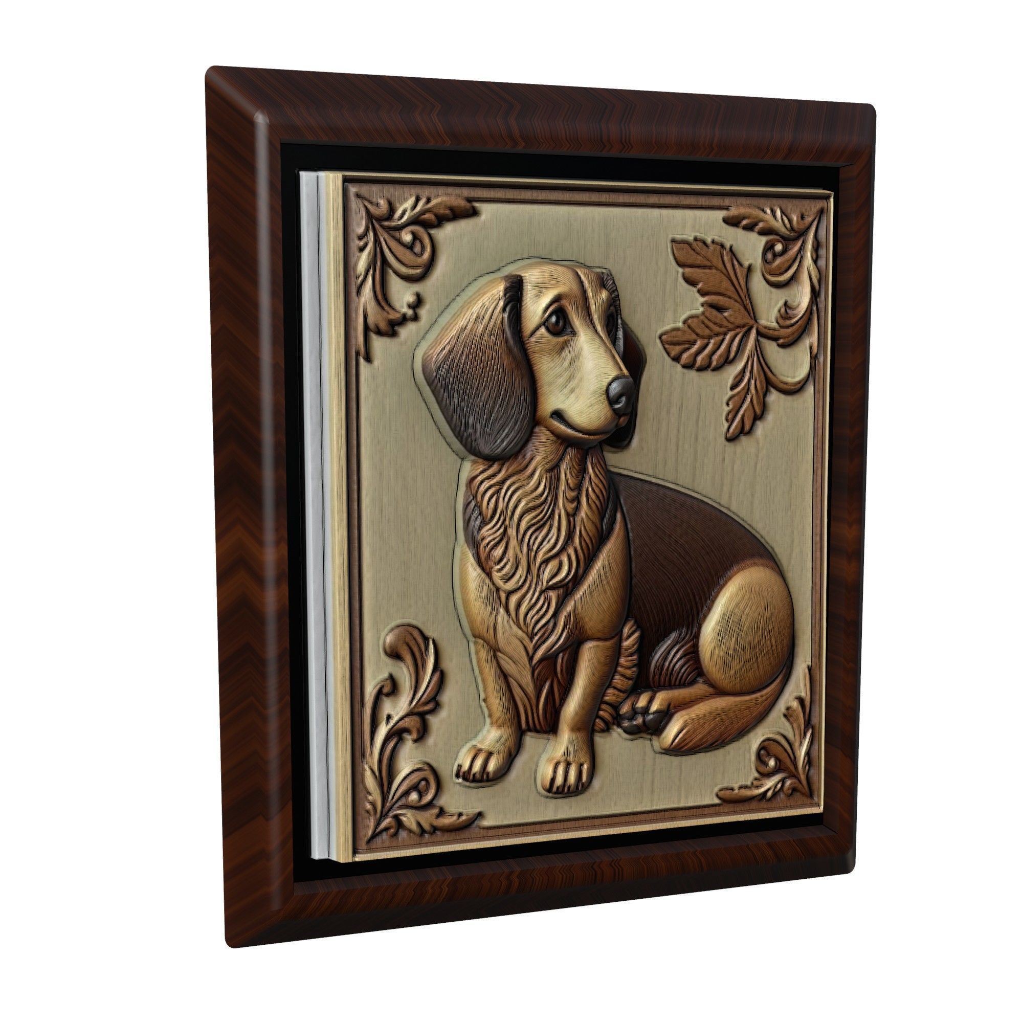 Dog Dachshund Animal 3D print model_1