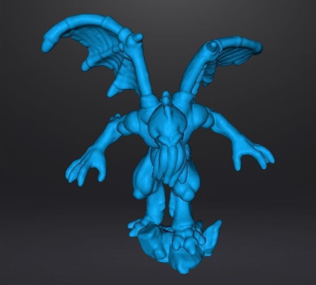CTHULHU AVATAR RLYEH GUARDIAN MINIATURE MODEL FANTASY HORROR RPG 3D print model_11