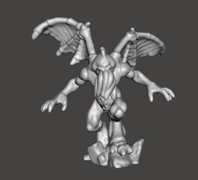 CTHULHU AVATAR RLYEH GUARDIAN MINIATURE MODEL FANTASY HORROR RPG 3D print model_1