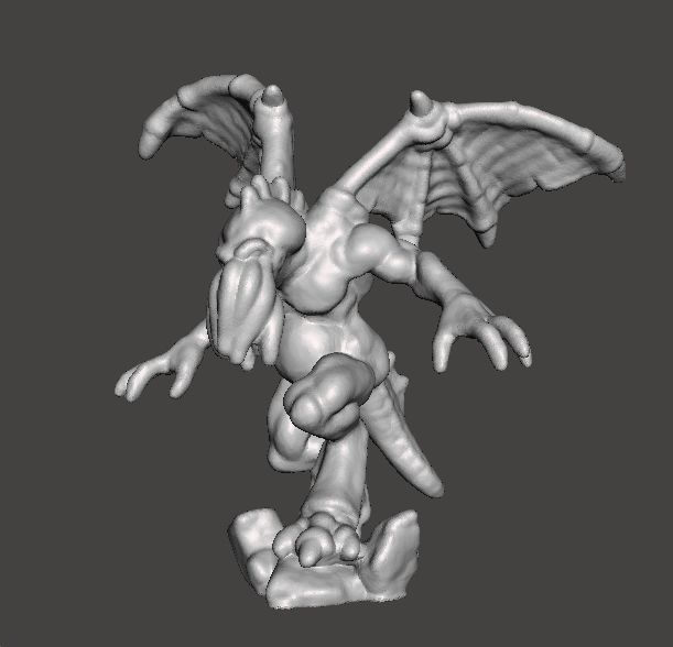CTHULHU AVATAR RLYEH GUARDIAN MINIATURE MODEL FANTASY HORROR RPG 3D print model_2