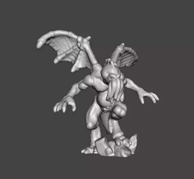 CTHULHU AVATAR RLYEH GUARDIAN MINIATURE MODEL FANTASY HORROR RPG 3D print model_0