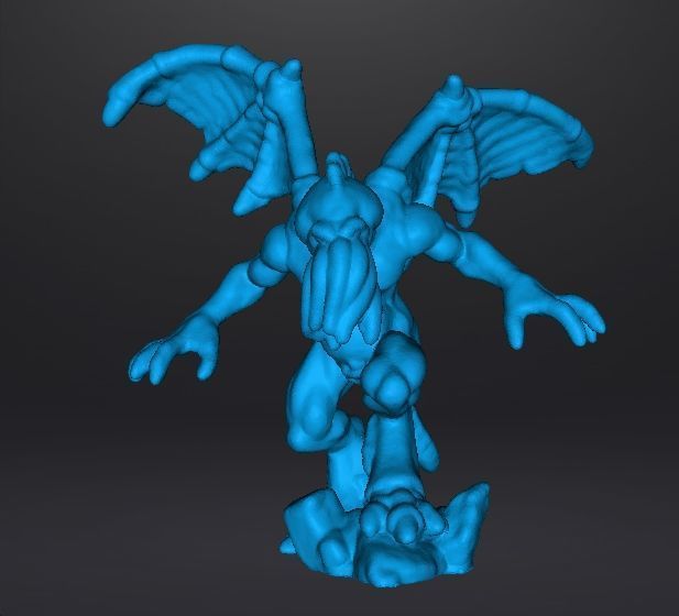 CTHULHU AVATAR RLYEH GUARDIAN MINIATURE MODEL FANTASY HORROR RPG 3D print model_8