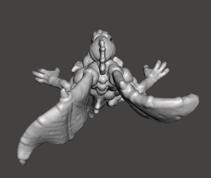 CTHULHU AVATAR RLYEH GUARDIAN MINIATURE MODEL FANTASY HORROR RPG 3D print model_6