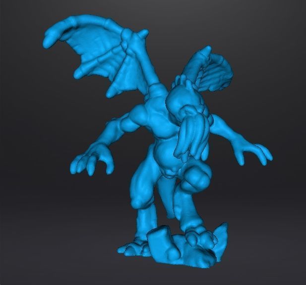 CTHULHU AVATAR RLYEH GUARDIAN MINIATURE MODEL FANTASY HORROR RPG 3D print model_9