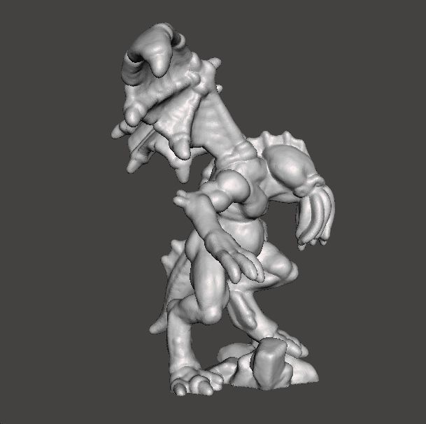CTHULHU AVATAR RLYEH GUARDIAN MINIATURE MODEL FANTASY HORROR RPG 3D print model_3