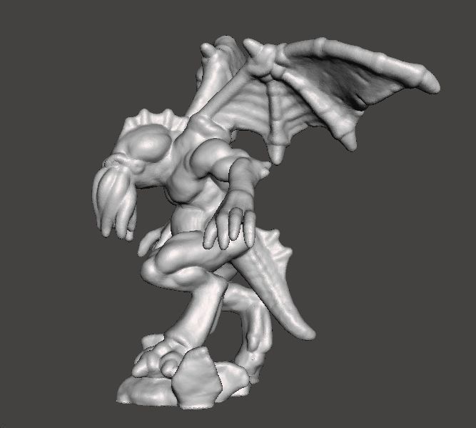 CTHULHU AVATAR RLYEH GUARDIAN MINIATURE MODEL FANTASY HORROR RPG 3D print model_4