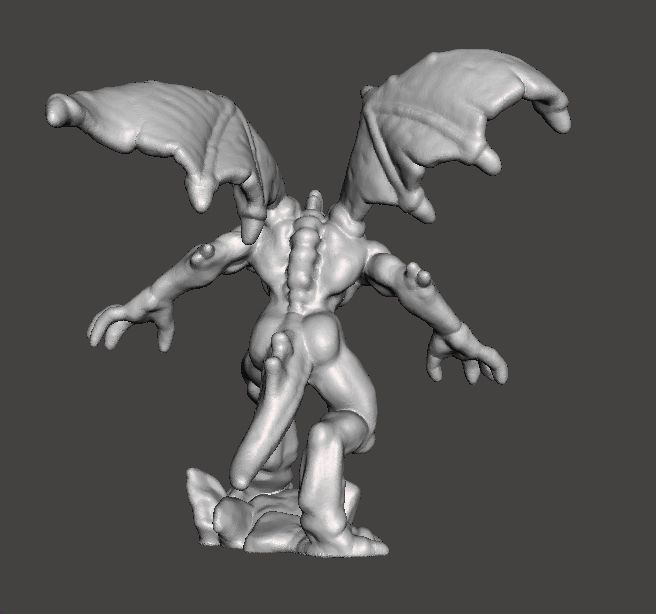 CTHULHU AVATAR RLYEH GUARDIAN MINIATURE MODEL FANTASY HORROR RPG 3D print model_5