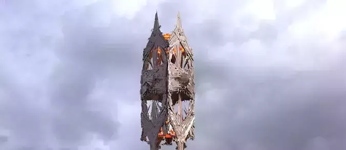 Solar powered Tower 1 