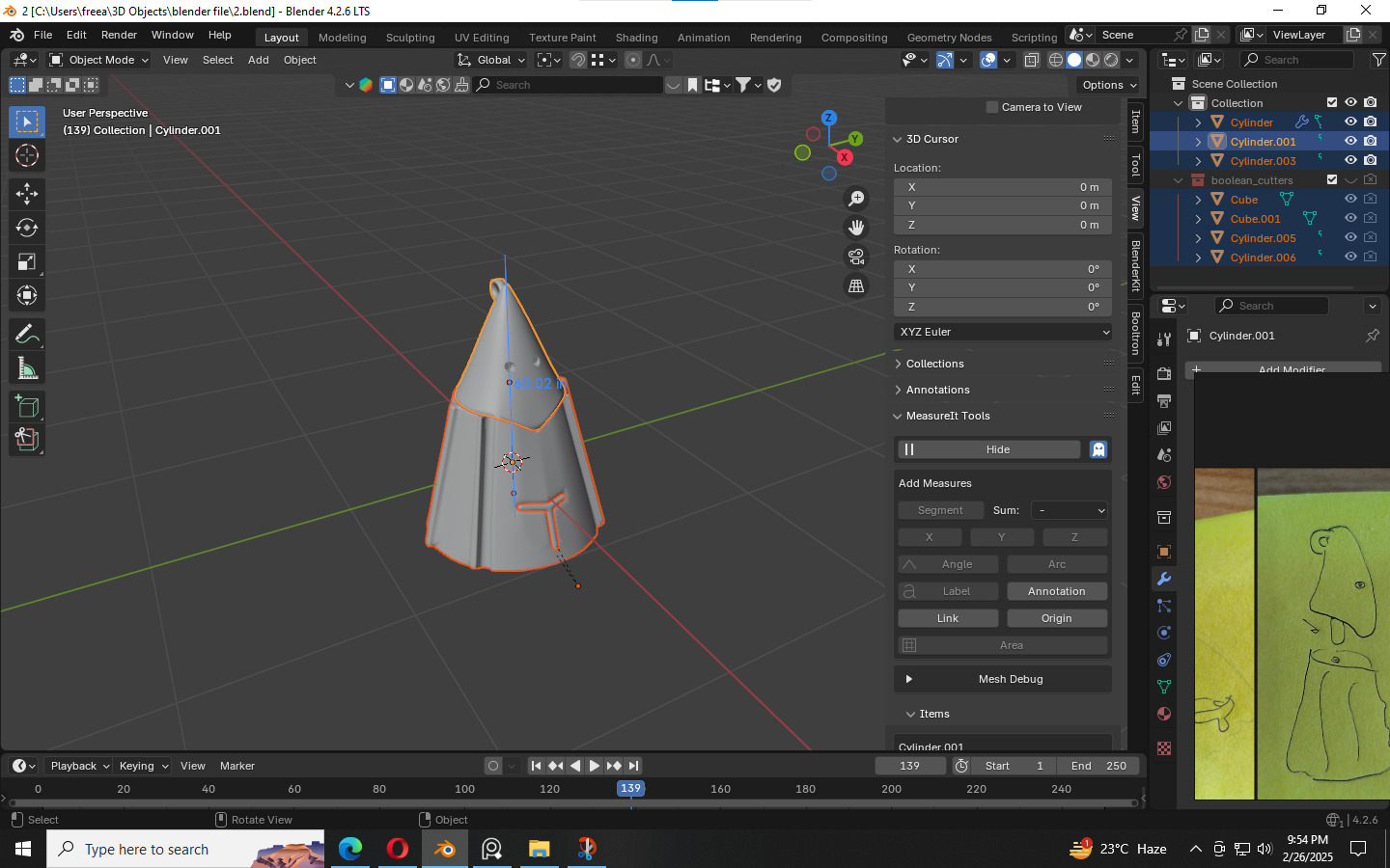 3D KEY CHAIN DESIGN 3D print model_2