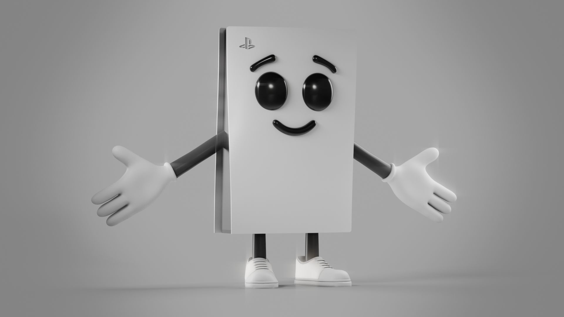 PS5 Character 3D model_1