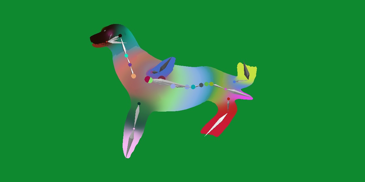 Sea Lion Low-poly 3D model_27