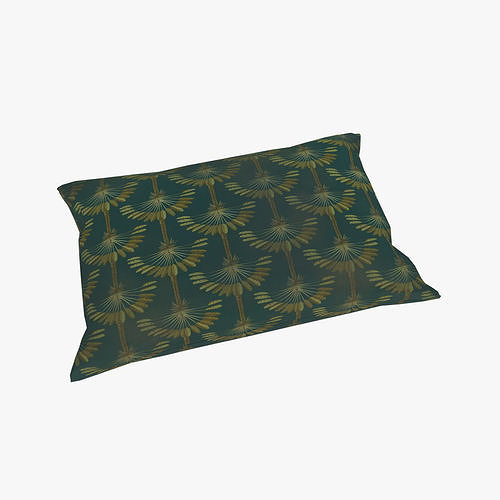 Medieval Bed Pillow V8 Low-poly 3D model