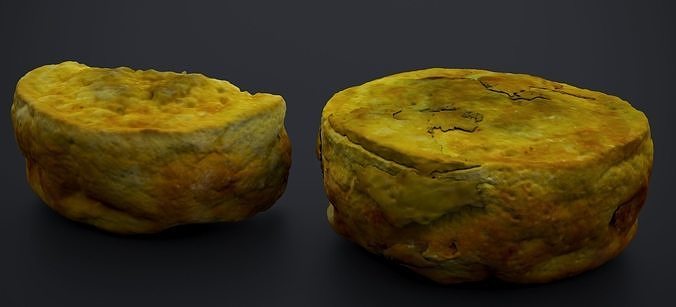 EGG OMLETTE QUICHE 2024 3D model 7