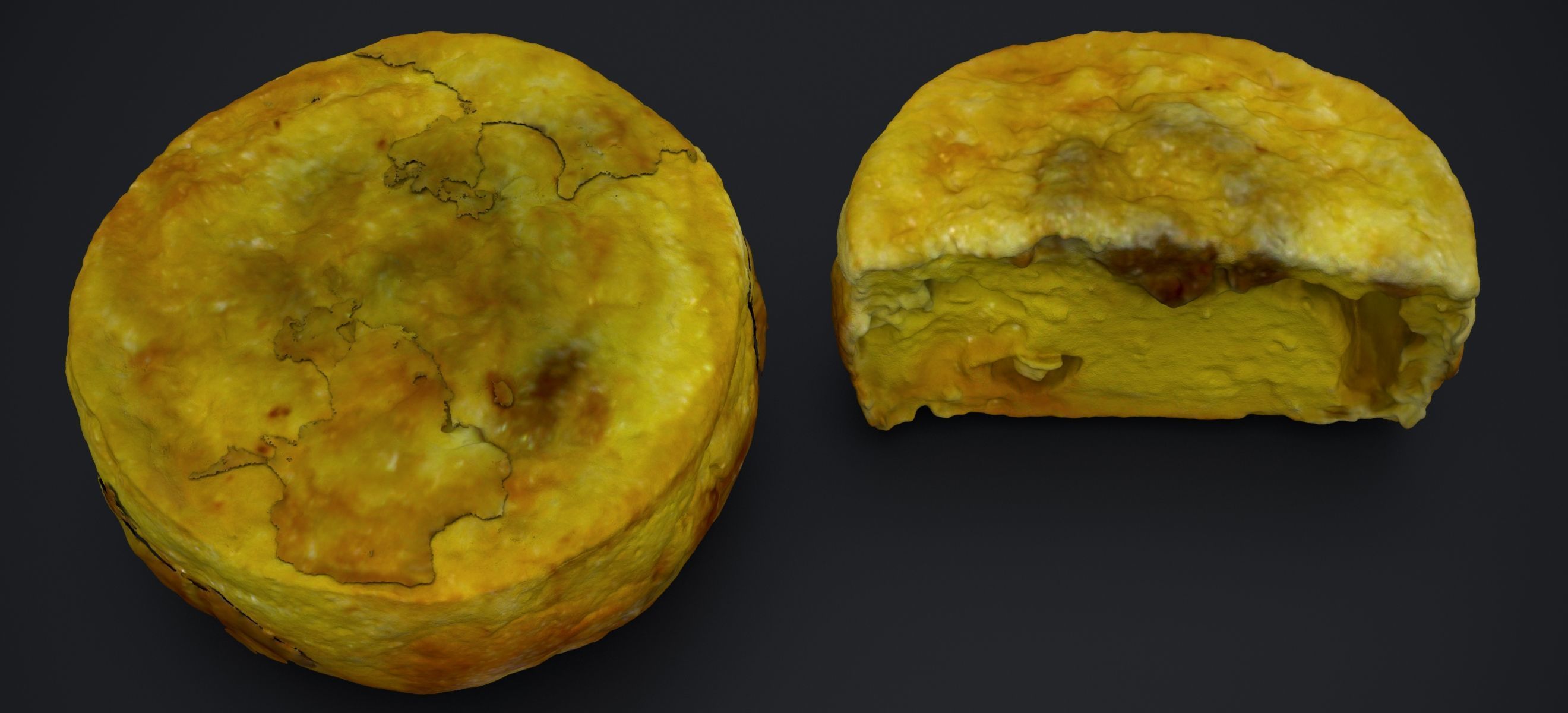 EGG OMLETTE QUICHE 2024 3D model_8