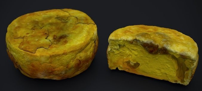 EGG OMLETTE QUICHE 2024 3D model 2