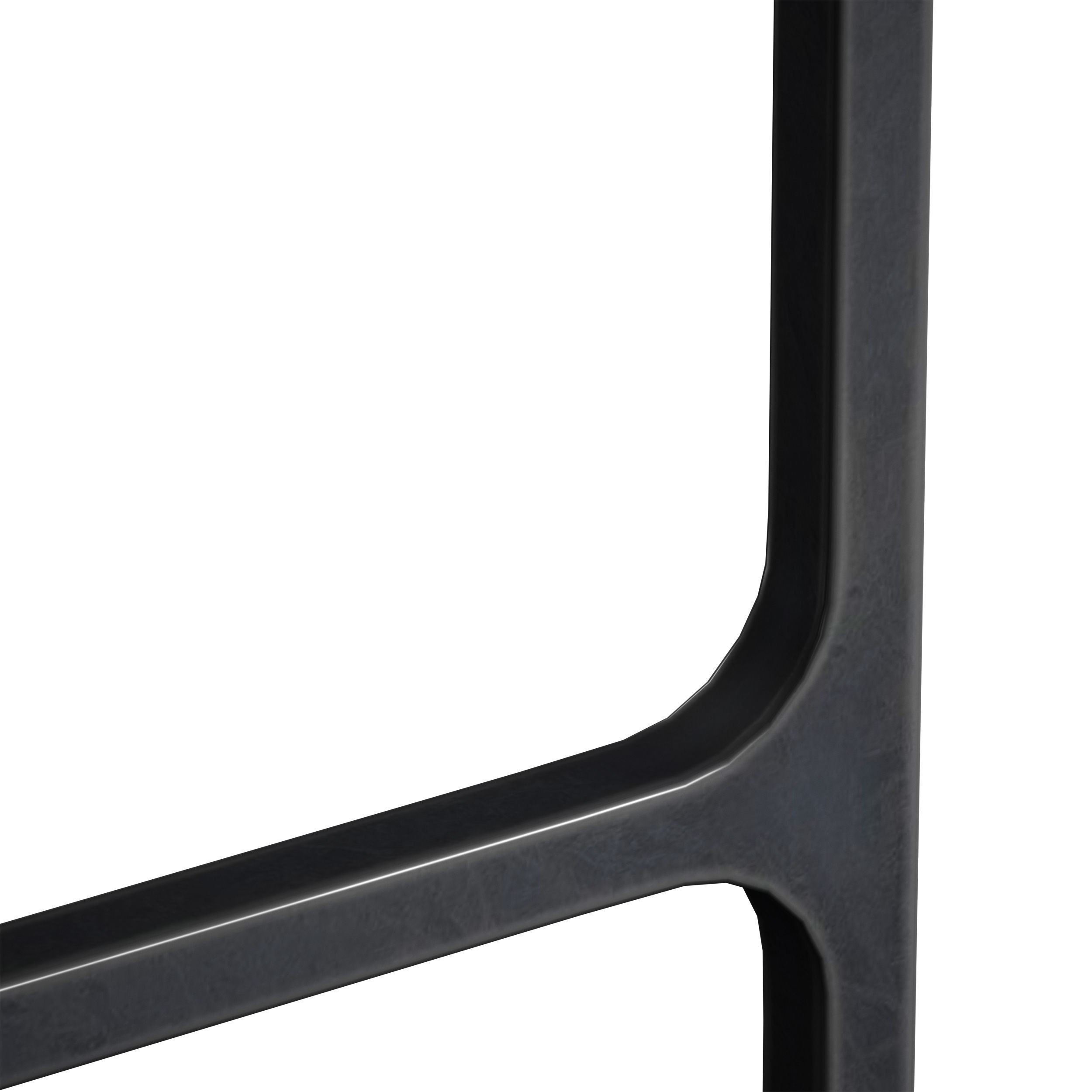 Metal fencing for embankment fence 3D model_17