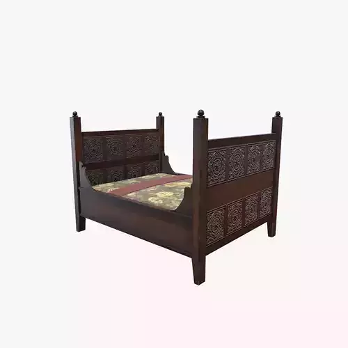 Medieval Bed V4
