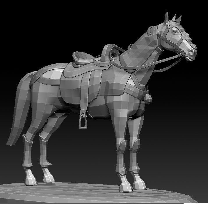 horse 3D model_5