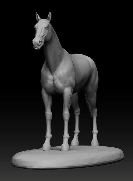 horse 3D model_2