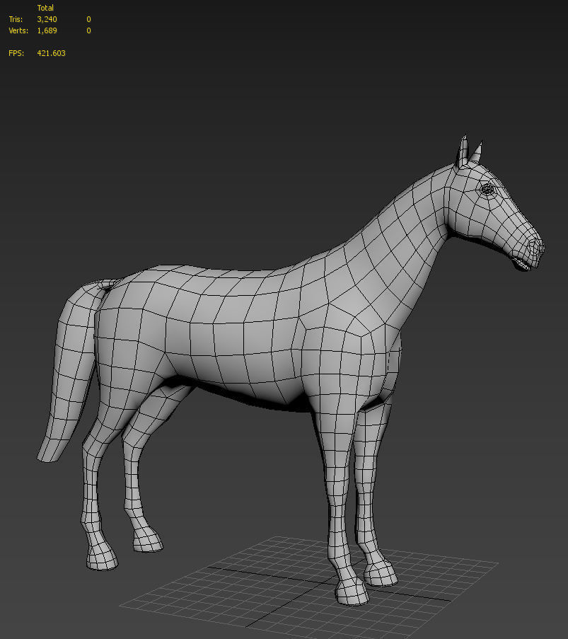 horse 3D model_6