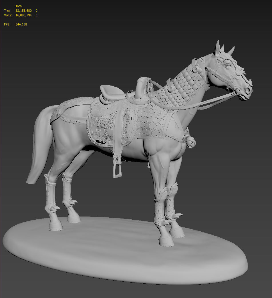 horse 3D model_4