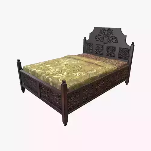 Medieval Bed V6