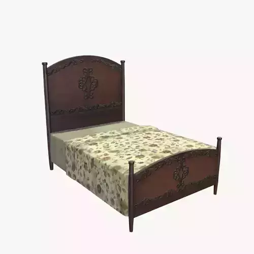 Medieval Bed V7