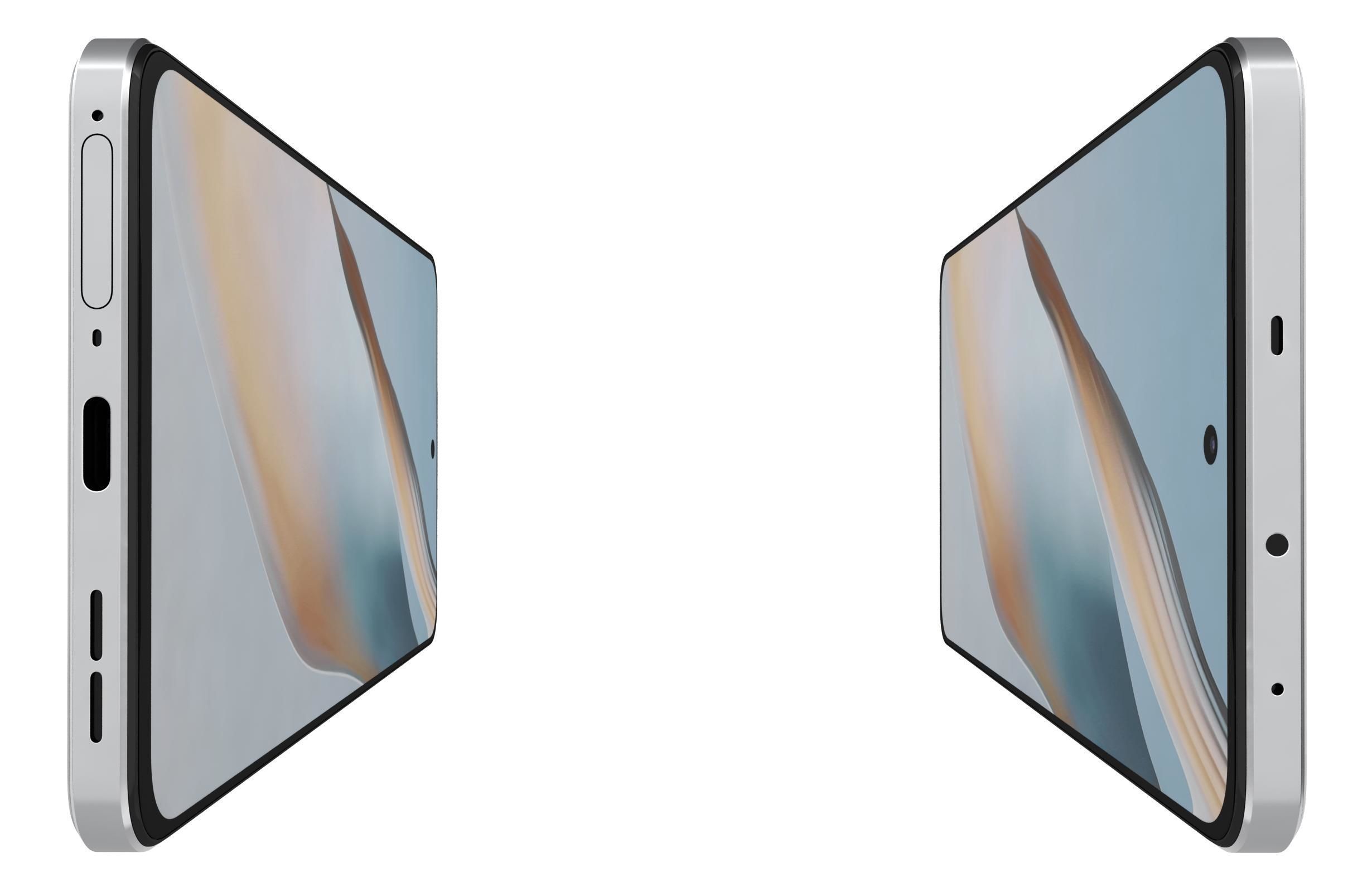 Oppo K12 Plus Snow peak white 3D model_8