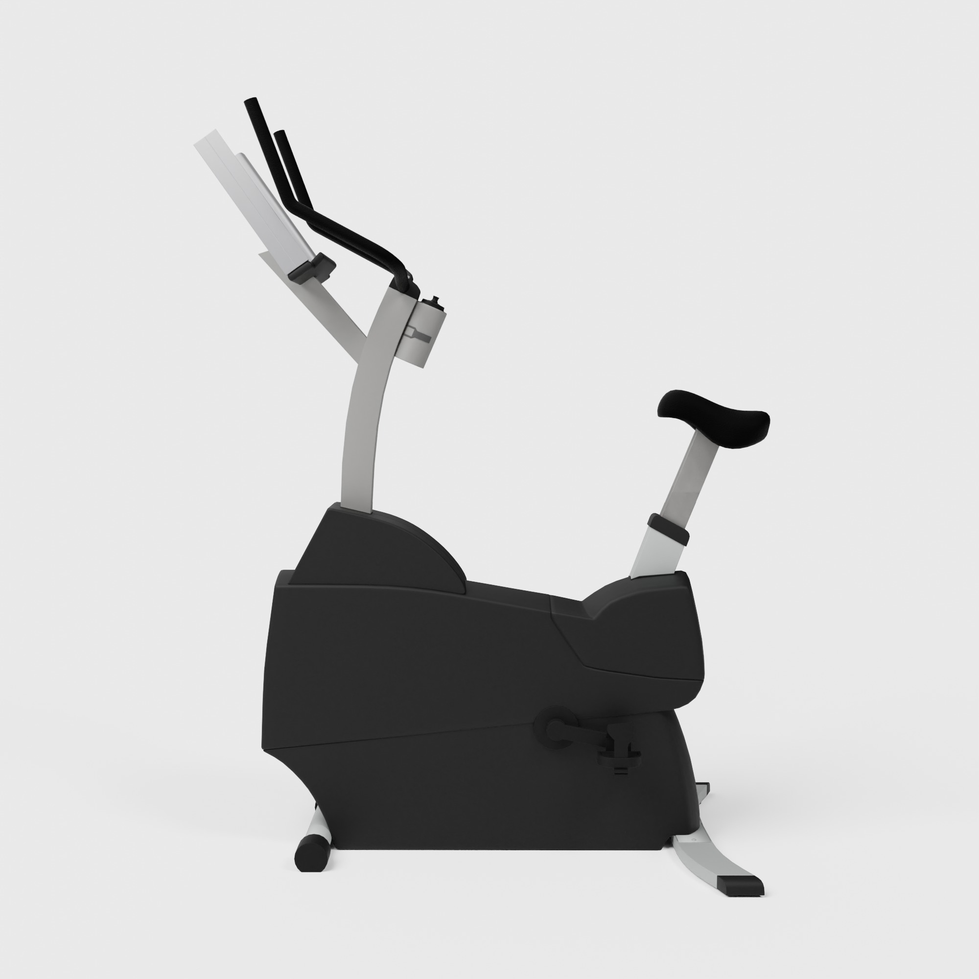 Life Fitness Exercise Bike Low-poly 3D model_5
