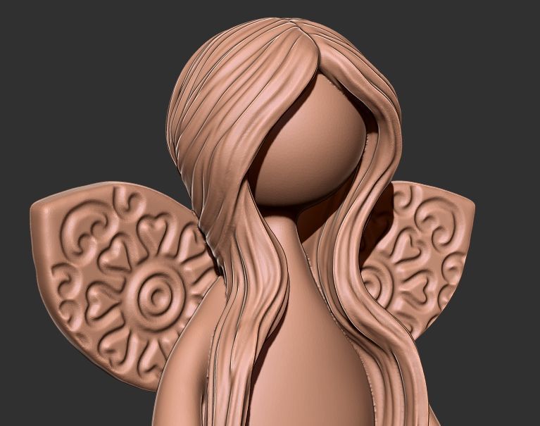 angle candle holder 3D print model_3