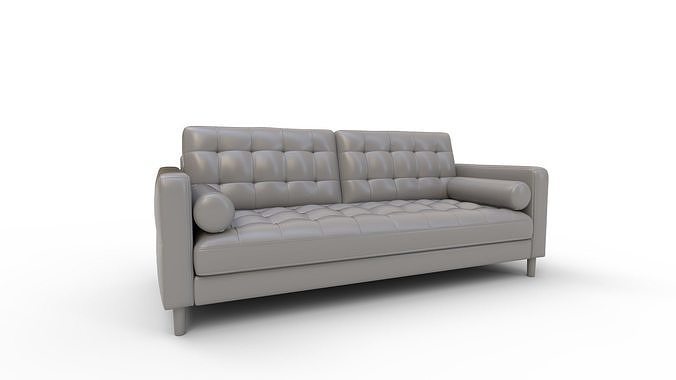 Edenbrook Lynnwood Upholstered Sofa 3D model 2