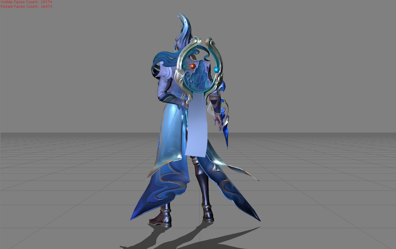 Natan Tidal Lord Low-poly 3D model_4