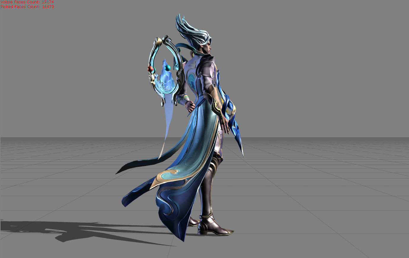Natan Tidal Lord Low-poly 3D model_2